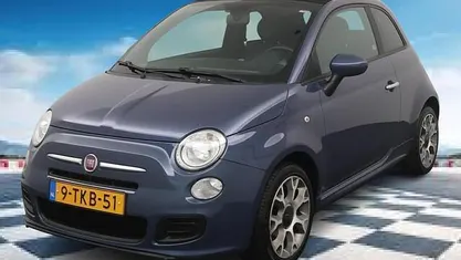 Blauw Occasion 2014 Fiat 500C Cabriolet | € 7.750 (Eerlijke prijs)