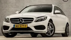 Wit Gebruikt 2017 Mercedes C180 AMG Stationwagen | € 22.945 (Eerlijke prijs)