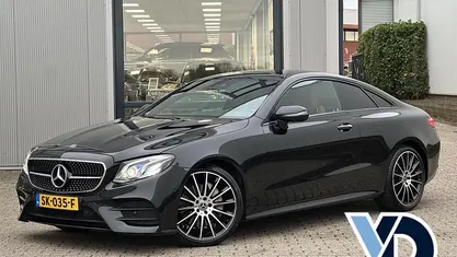 Zwart Occasion 2018 Mercedes E200 Premium Plus Coupé | € 33.945 (Eerlijke prijs)