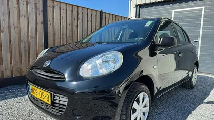 Zwart Occasion 2011 Nissan Micra Acenta Hatchback | € 4.350 (Eerlijke prijs)