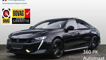 Occasion Peugeot 508 Sport 361 PK (265 kW) 2021 Zwart Hatchback