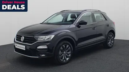 Zwart Gebruikt 2020 VW T-Roc Style SUV | € 23.440 (Eerlijke prijs)