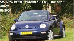 Blauw Gebruikt 2004 VW Beetle Highline Cabriolet | € 3.449 (Eerlijke prijs)