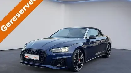 Occasion Audi A5 Cabriolet S-Line 204 PK (150 kW) 2024 Blauw (metallic) Cabriolet
