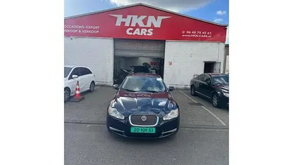 Blauw Gebruikt 2009 Jaguar XF Luxury Sedan | € 1.299 (Goede deal)