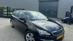 Zwart Gebruikt 2015 Peugeot 308 Stationwagen | € 3.799 (Super prijs)