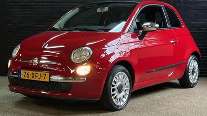 Occasion Fiat 500C Lounge 69 PK (50 kW) 2012 Rood Cabriolet
