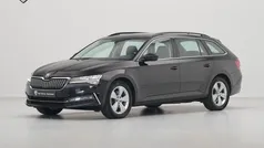 Zwart Gebruikt 2022 Skoda Superb Ambition Stationwagen | € 22.940 (Super prijs)