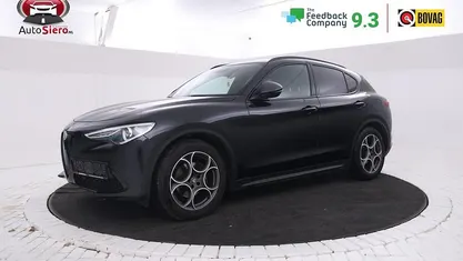 Zwart Gebruikt 2020 Alfa Romeo Stelvio Tech Edition SUV | € 27.995 (Super prijs)