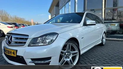 Wit Occasion 2012 Mercedes C180 Avantgarde Stationwagen | € 8.950 (Eerlijke prijs)