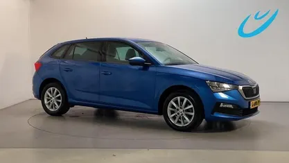 Occasion Skoda Scala Ambition 116 PK (85 kW) 2019 Blauw Hatchback