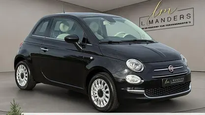 Zwart Gebruikt 2018 Fiat 500 Lounge Hatchback | € 9.995 (Eerlijke prijs)