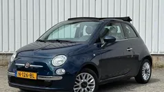Blauw Gebruikt 2015 Fiat 500C Lounge Cabriolet | € 6.499 (Goede deal)