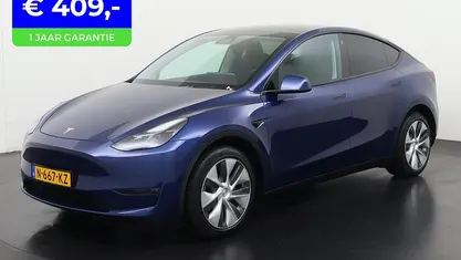 Blauw Occasion 2021 Tesla Model Y Long Range AWD SUV | € 33.690 (Eerlijke prijs)