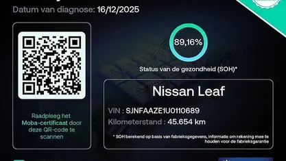 Wit Gebruikt 2021 Nissan Leaf N-Connecta Hatchback | € 11.990 (Super prijs)