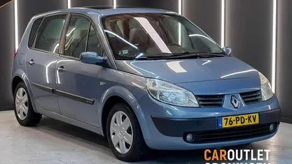 Occasion Renault Scénic II Authentique 135 PK (99 kW) 2004 Blauw (metallic) MPV