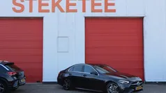 Grijs Gebruikt 2021 Mercedes C300 AMG line Sedan | € 39.950 (Super prijs)