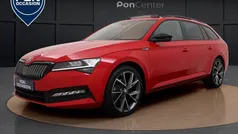 Rood Gebruikt 2020 Skoda Superb Business Line Stationwagen | € 25.450 (Eerlijke prijs)