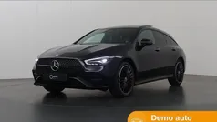 Zwart Gebruikt 2025 Mercedes CLA250 Shooting Brake AMG line Stationwagen | € 42.900 (Eerlijke prijs)