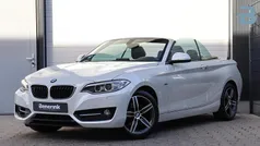 Wit Gebruikt 2017 BMW 218 Executive Cabriolet | € 23.950 (Eerlijke prijs)