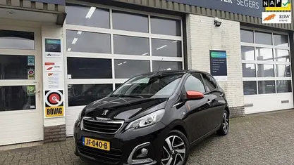 Occasion Peugeot 108 Roland Garros 82 PK (60 kW) 2016 Zwart (metallic) Hatchback