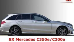 Grijs, metallic lak Gebruikt 2021 Mercedes C300 Business Stationwagen | € 31.900 (Super prijs)