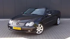 Zwart Gebruikt 2003 Mercedes CLK200 Avantgarde Cabriolet | € 5.900 (Iets duurder)