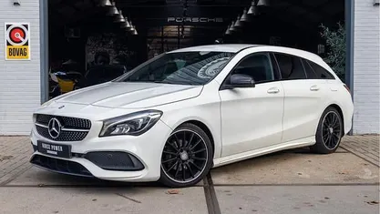Wit Occasion 2016 Mercedes CLA180 Shooting Brake AMG Stationwagen | € 16.900 (Eerlijke prijs)