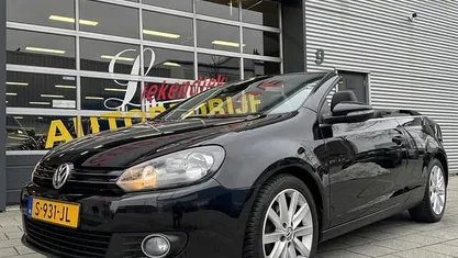 Zwart (metallic) Occasion 2011 VW Golf Cabriolet Sport Cabriolet | € 7.900 (Eerlijke prijs)