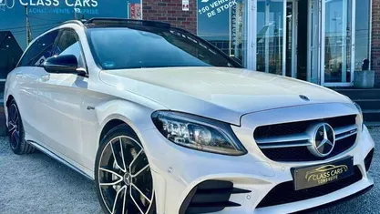 Wit Gebruikt 2019 Mercedes C43 AMG AMG Stationwagen | € 43.990 (Eerlijke prijs)