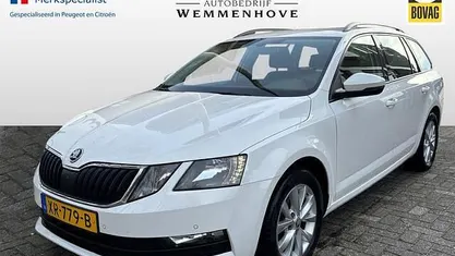 Occasion Skoda Octavia Business Line 116 PK (85 kW) 2019 Wit Stationwagen