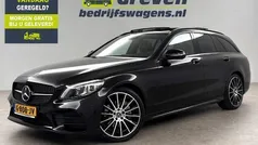 Zwart Gebruikt 2019 Mercedes C180 AMG Stationwagen | € 23.900 (Eerlijke prijs)