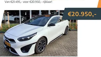 Wit Gebruikt 2022 Kia ProCeed Stationwagen | € 20.950 (Goede deal)