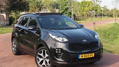Zwart Gebruikt 2017 Kia Sportage GT-Line SUV | € 19.490 (Eerlijke prijs)