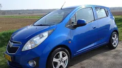 Blauw Gebruikt 2010 Chevrolet Spark Hatchback | € 3.995 (Eerlijke prijs)