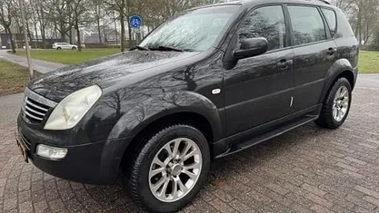 Zwart Occasion 2007 Ssangyong (KGM) Rexton SUV | € 3.999 (Eerlijke prijs)