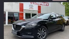 Zwart Gebruikt 2023 Mazda 6 Center-Line Stationwagen | € 28.329 (Super prijs)