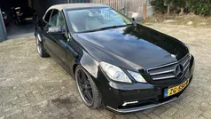 Zwart Gebruikt 2011 Mercedes E350 Elegance Cabriolet | € 9.250 (Super prijs)
