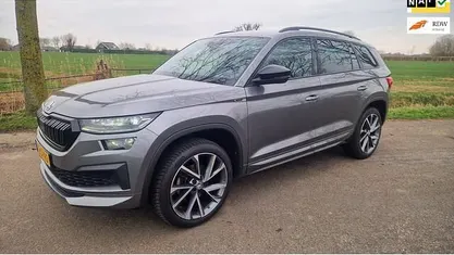 Occasion Skoda Kodiaq Business Line 150 PK (110 kW) 2021 Grijs SUV