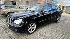 Zwart Gebruikt 2006 Mercedes C230 Avantgarde Stationwagen | € 3.250 (Eerlijke prijs)