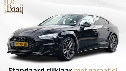 Occasion Audi A5 Sportback Competition 204 PK (150 kW) 2022 Zwart Hatchback