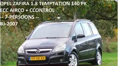 Zwart Gebruikt 2007 Opel Zafira MPV | € 2.449 (Eerlijke prijs)