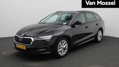 Occasion Skoda Octavia Business Line 110 PK (80 kW) 2021 Zwart Stationwagen