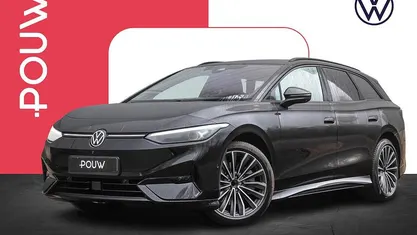 Zwart Nieuw 2025 VW ID.7 Comfortline Stationwagen | € 54.950 (Goede deal)
