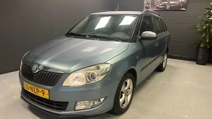 Occasion Skoda Fabia GreenLine 75 PK (55 kW) 2010 Blauw Hatchback