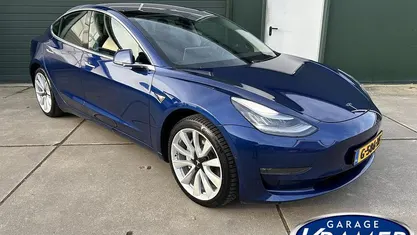 Occasion Tesla Model 3 Long Range AWD 366 kW (498 PK) 2019 Blauw Sedan
