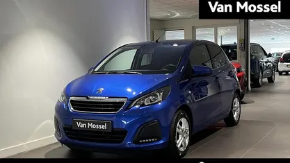 Blauw Occasion 2021 Peugeot 108 Active Hatchback | € 9.440 (Eerlijke prijs)