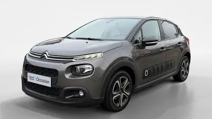 Platinium grey Gebruikt 2018 Citroën C3 Feel Hatchback | € 9.735 (Eerlijke prijs)