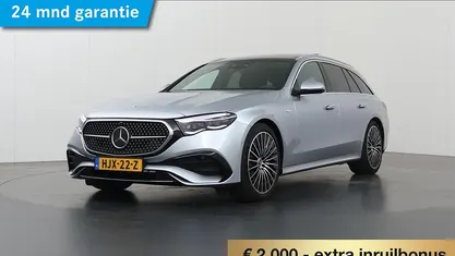 Grijs Occasion 2025 Mercedes E300 Sport Edition Stationwagen | € 69.350 (Eerlijke prijs)