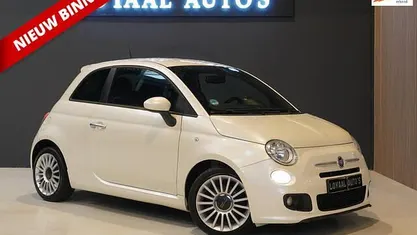 Wit Occasion 2013 Fiat 500S Hatchback | € 7.499 (Eerlijke prijs)